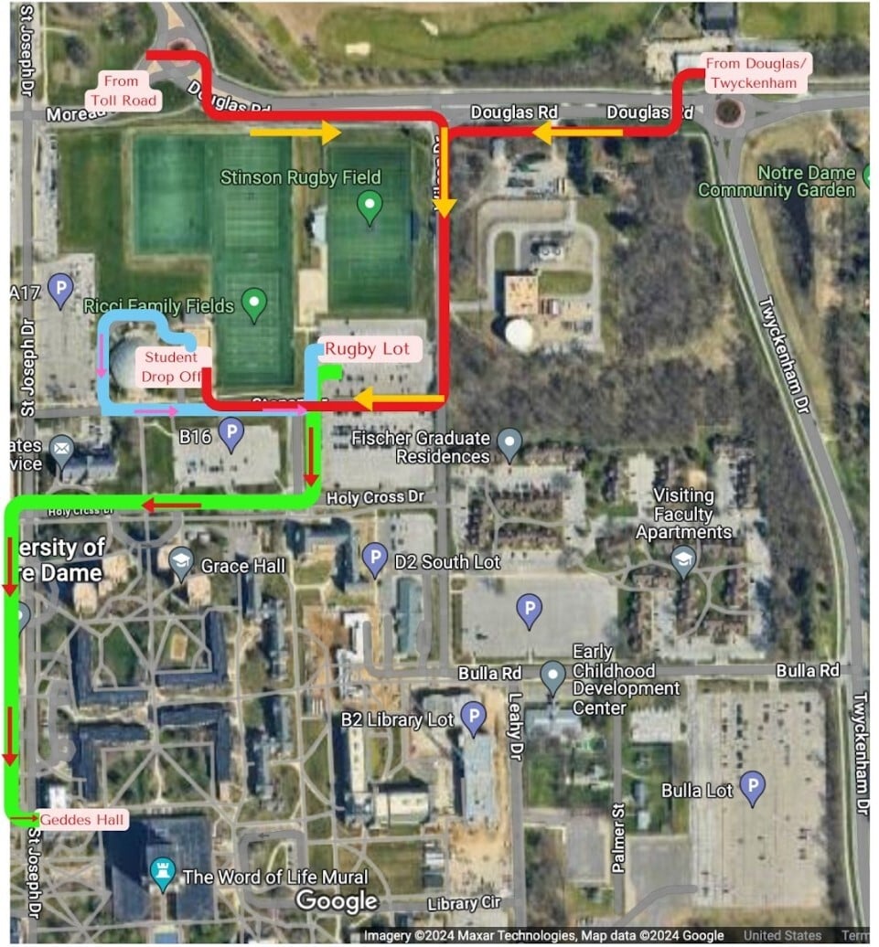 2025 Parking - Drop off