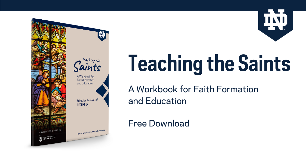 Teaching the Saints: A Workbook for Catholic Faith Formation